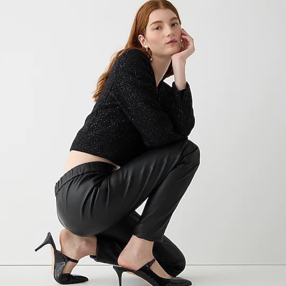 J.Crew Collection leather leggings - Picture 6 of 13